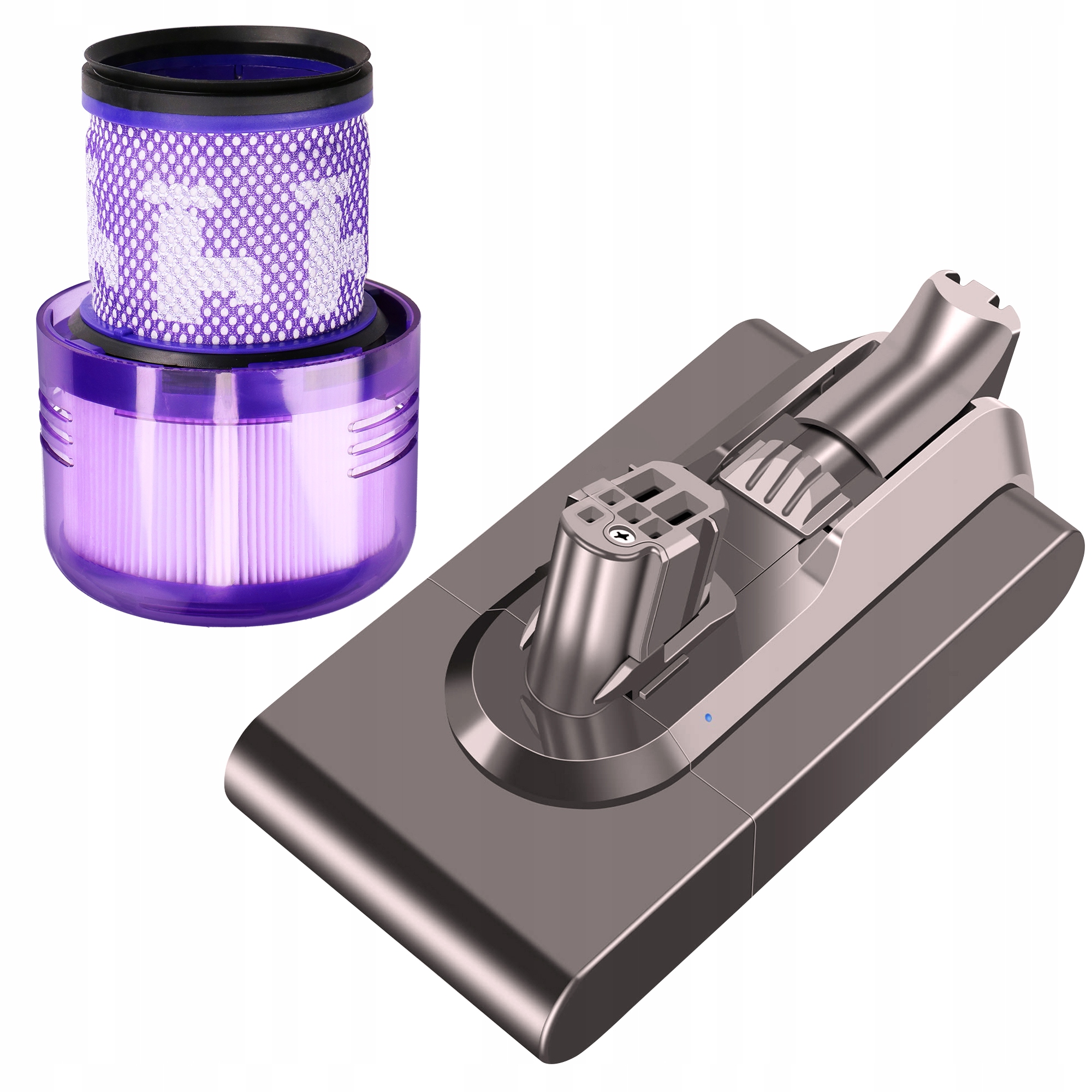 Baterie Filtr pro Dyson V12 25.2V 2500MAH