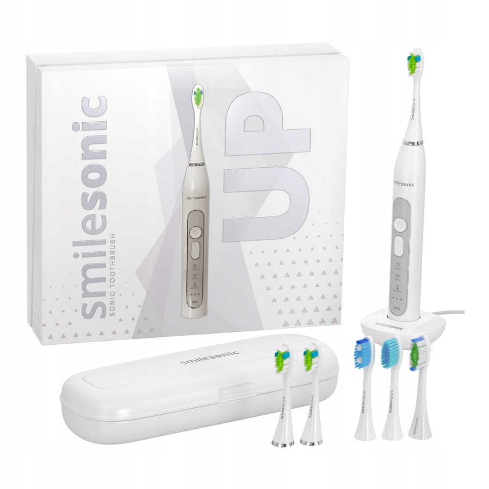 Smilesonic Up White 1szt. szczoteczka soniczna z trybami pracy