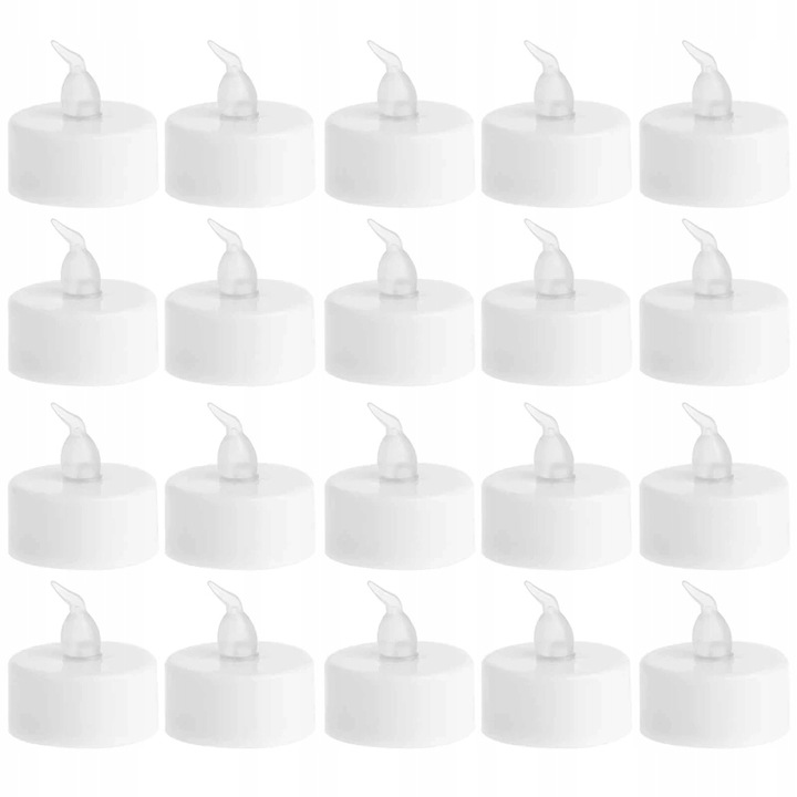 ŚWIECA LED ŚWIECZKA WKŁAD ELEKTRYCZNY ZNICZ 24szt