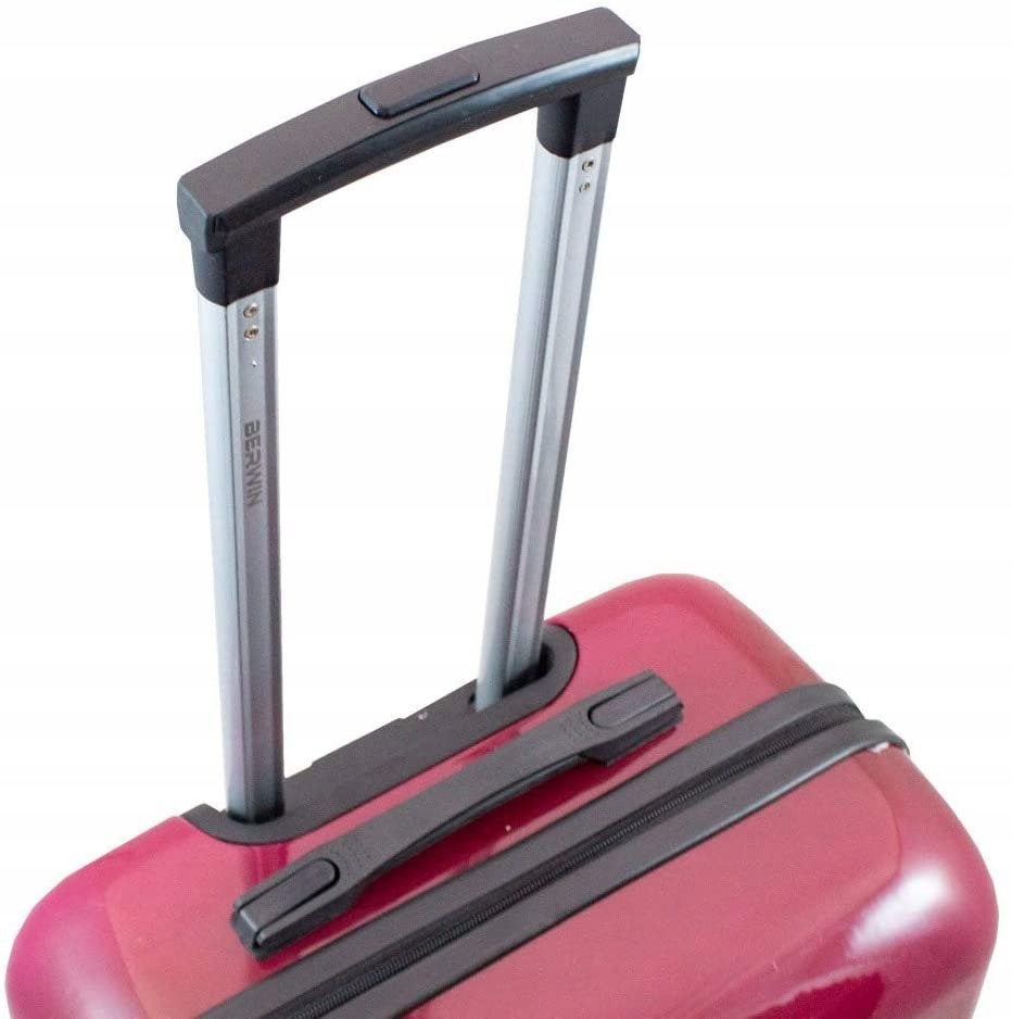 ZESTAW KOMPLET NOWOCZESNYCH WALIZEK 3D PODRÓŻNYCH M L XL WALIZKI FLAMINGO Materiał dominujący poliwęglan (polikarbonat)