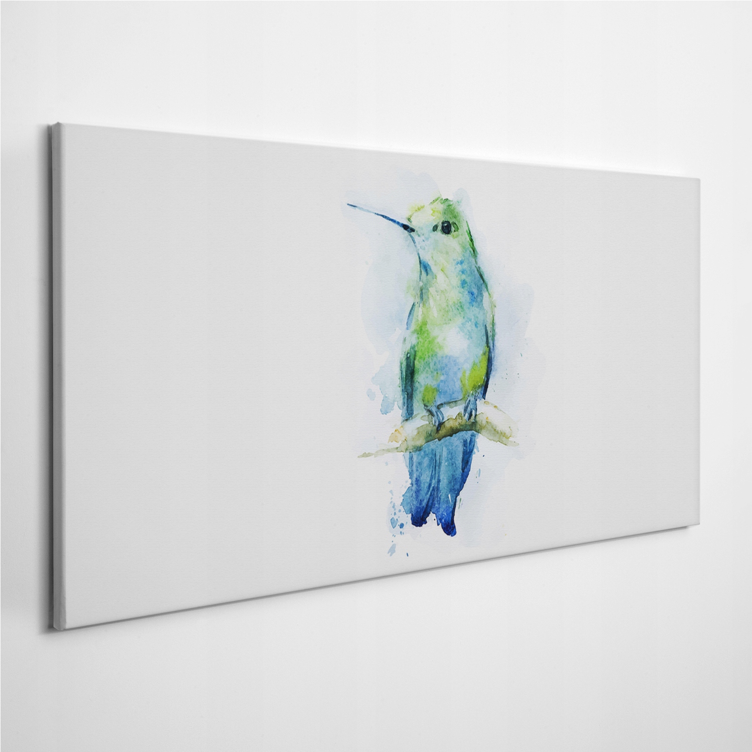 

Fotoobraz z zdjęciem Koliber Ptak Akwarele 120x60