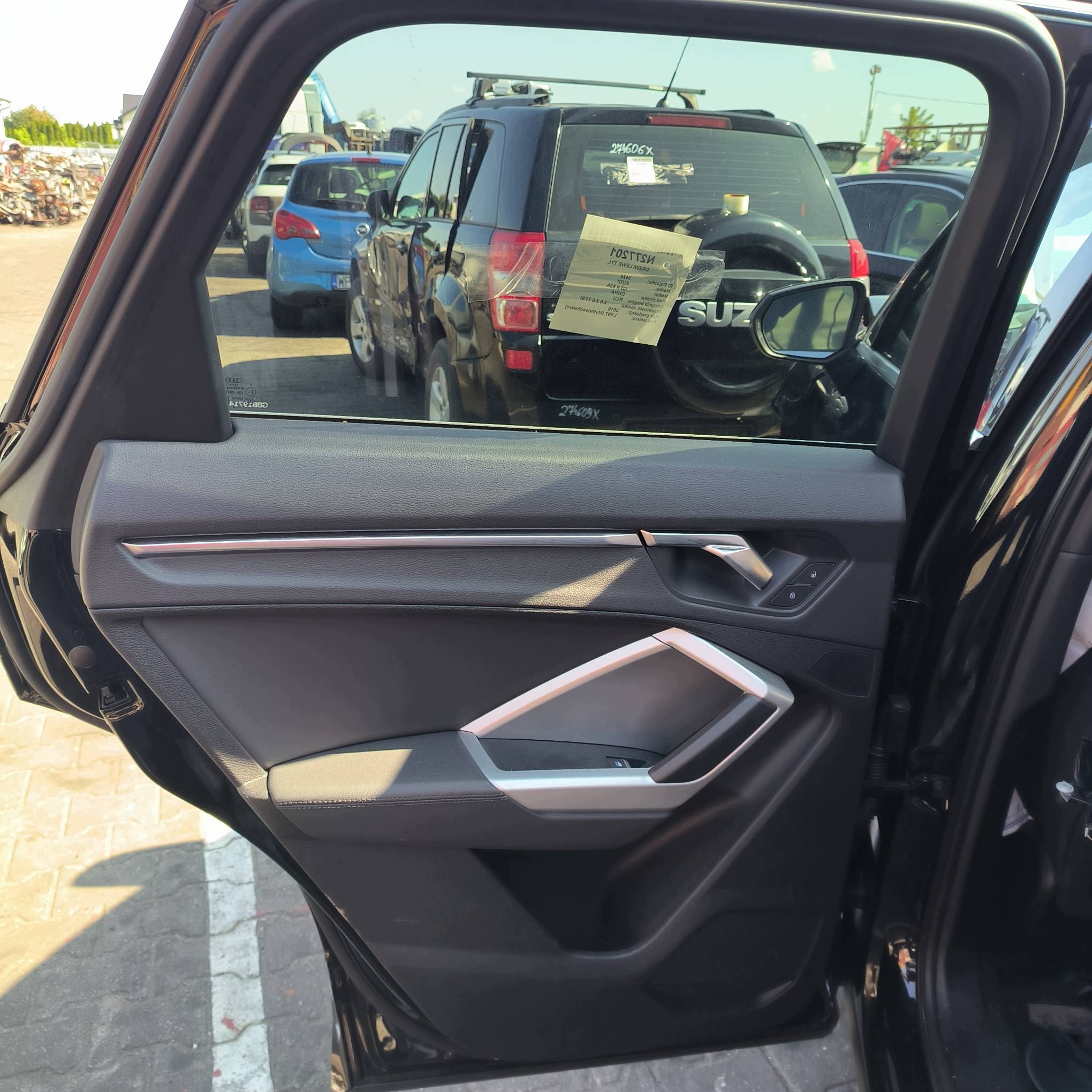 Tür links heck LY9T AUDI Q3 II 83A