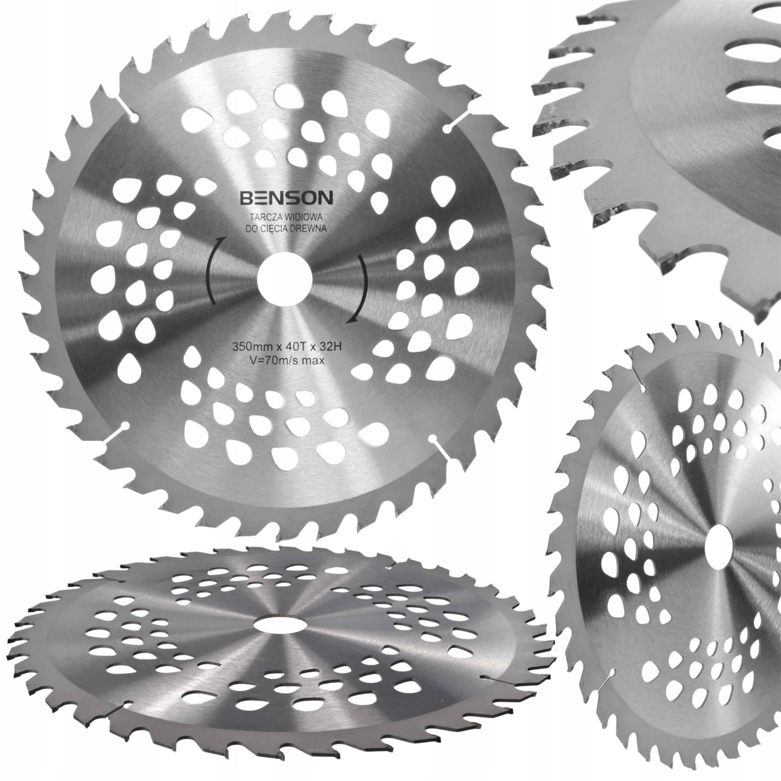 

Piła Tarczowa Do Drewna 350X32 MM 40 Zębów Black