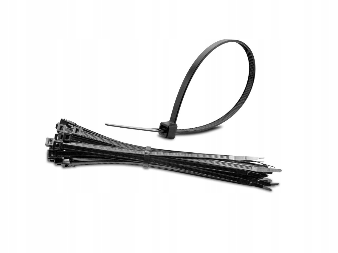 

Opaska zaciskowa czarna 2.5/100mm 100 sztuk