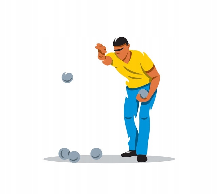 Kule do Gry francuskiej BOULE PETANQUE BULE petanka 8 kul zestaw na piknik Model 2582044