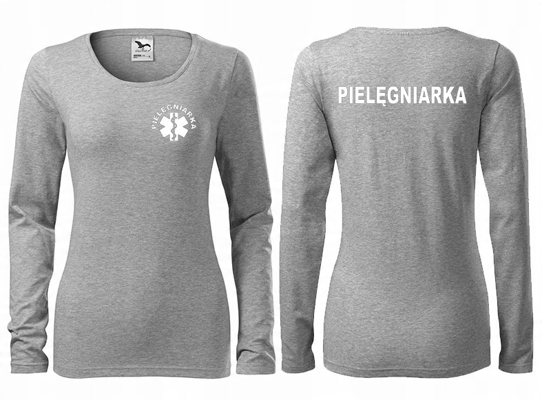 

Pielęgniarka koszulka Eskulap Z Nadrukiem długi XL