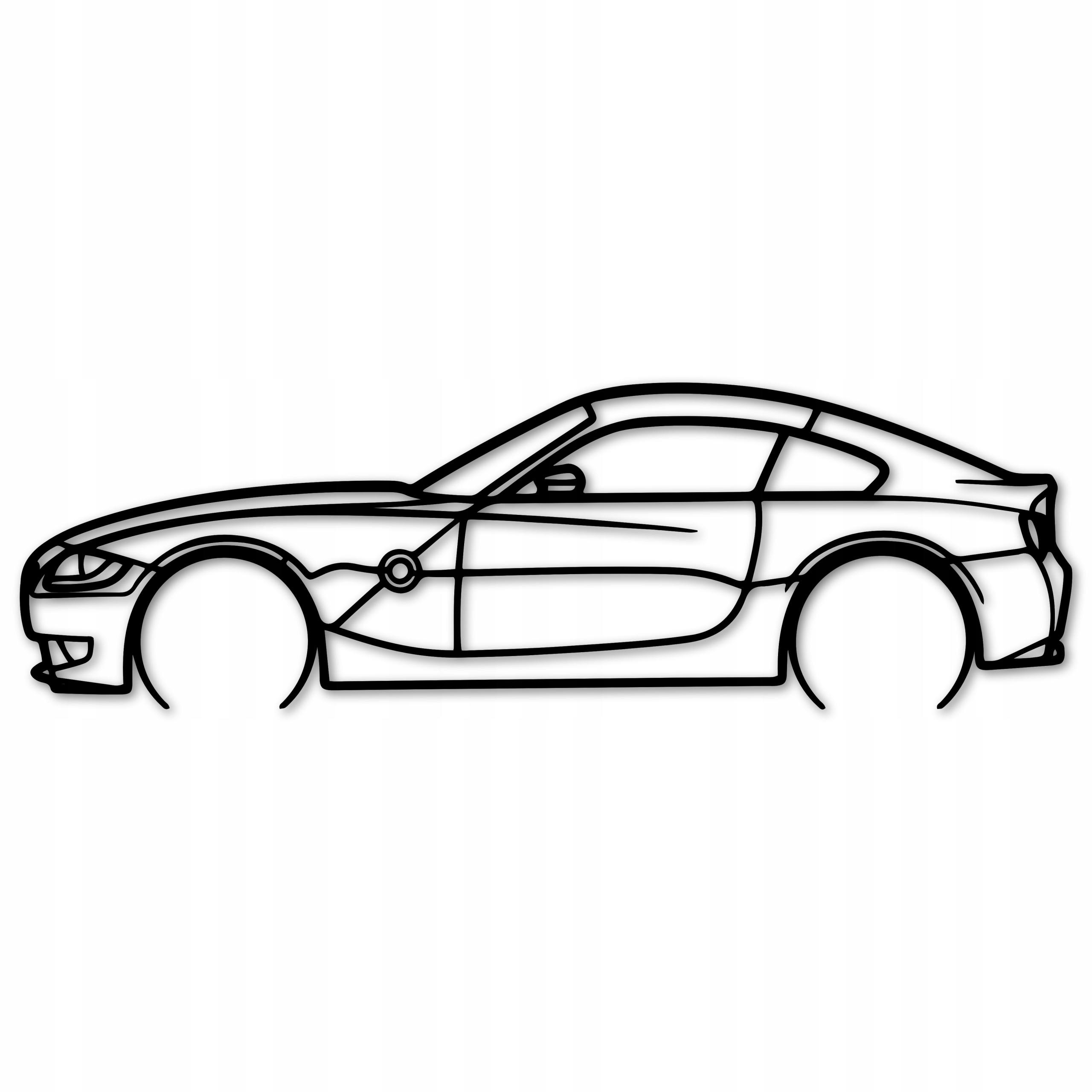 Ažurový Obraz Do Auta Bmw 24 Nástěnná Dekorace Panel 80 cm Obrazy Do Obývacího Pokoje