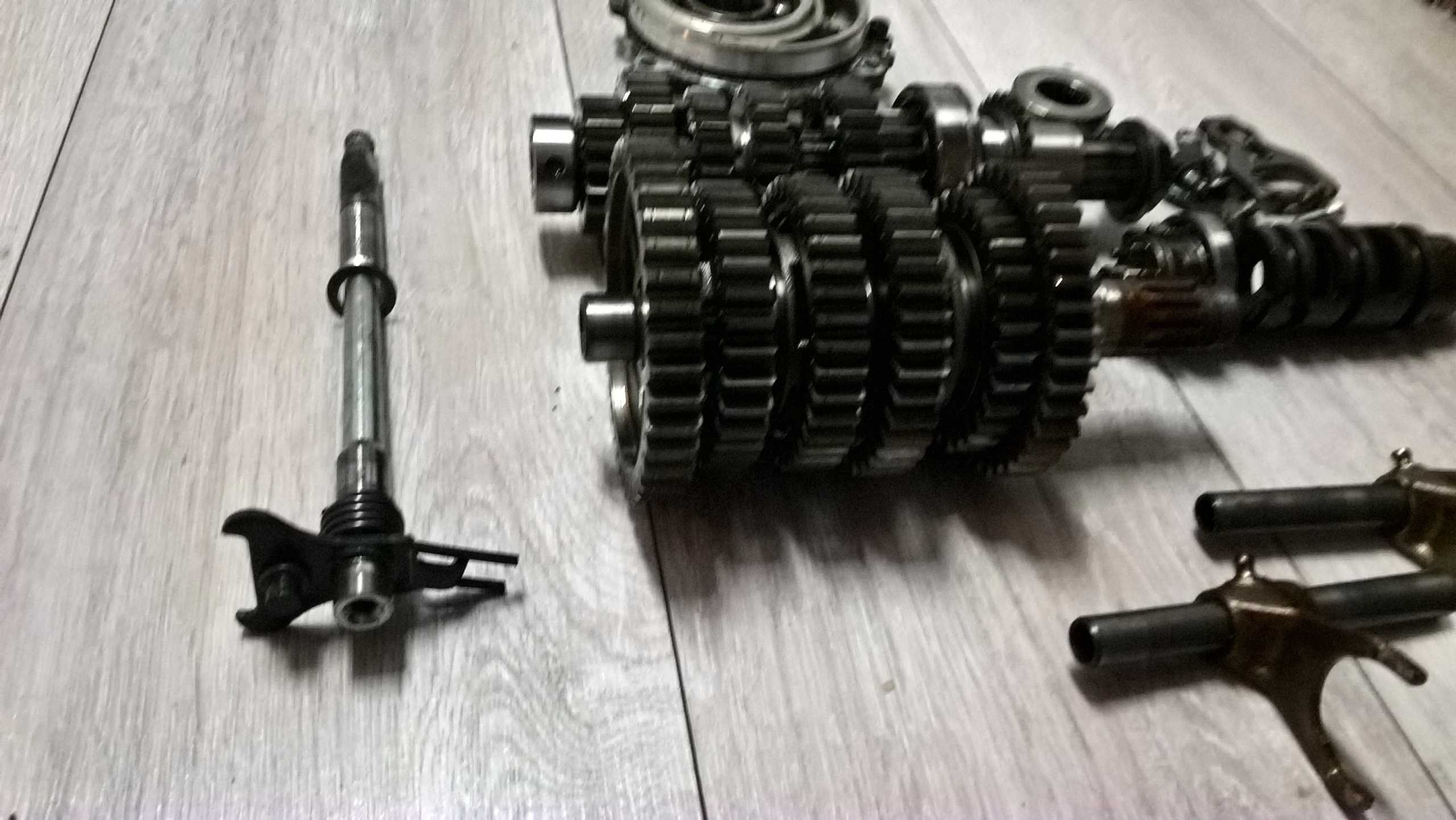 1234 - SUZUKI GSX R 600 КПП K6 K7