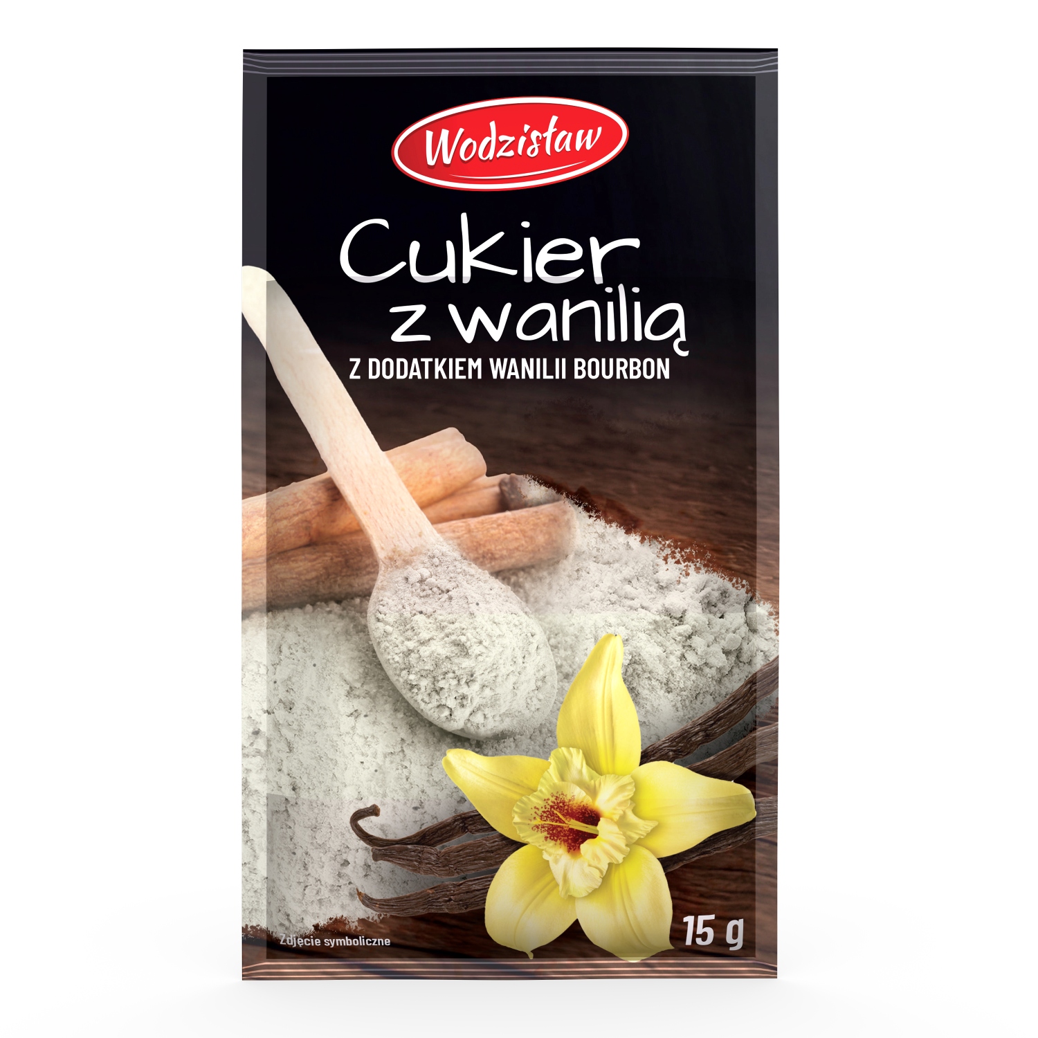 Levně 25 x Wodzisław Cukr s vanilkou 4,3% a přídavkem vanilky Bourbon 15 g