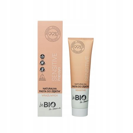 

beBIO Pasta Do Zębów Sensitive Papaya 100 ml