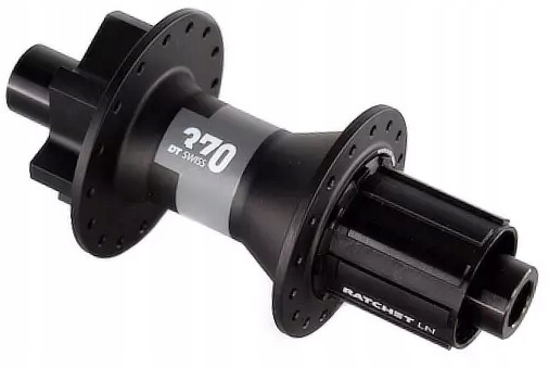 Piasta tył Dt 370 12x142 mm 32 otwory 6 śrub Shimano 11s