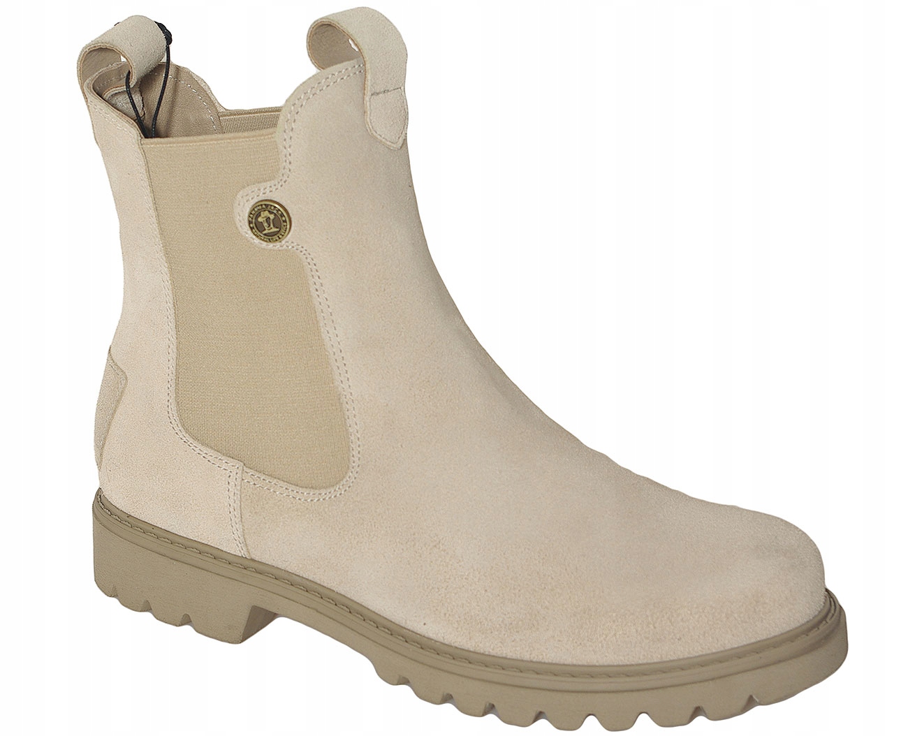 Panama Jack Francesca B6 botki velour taupe 36