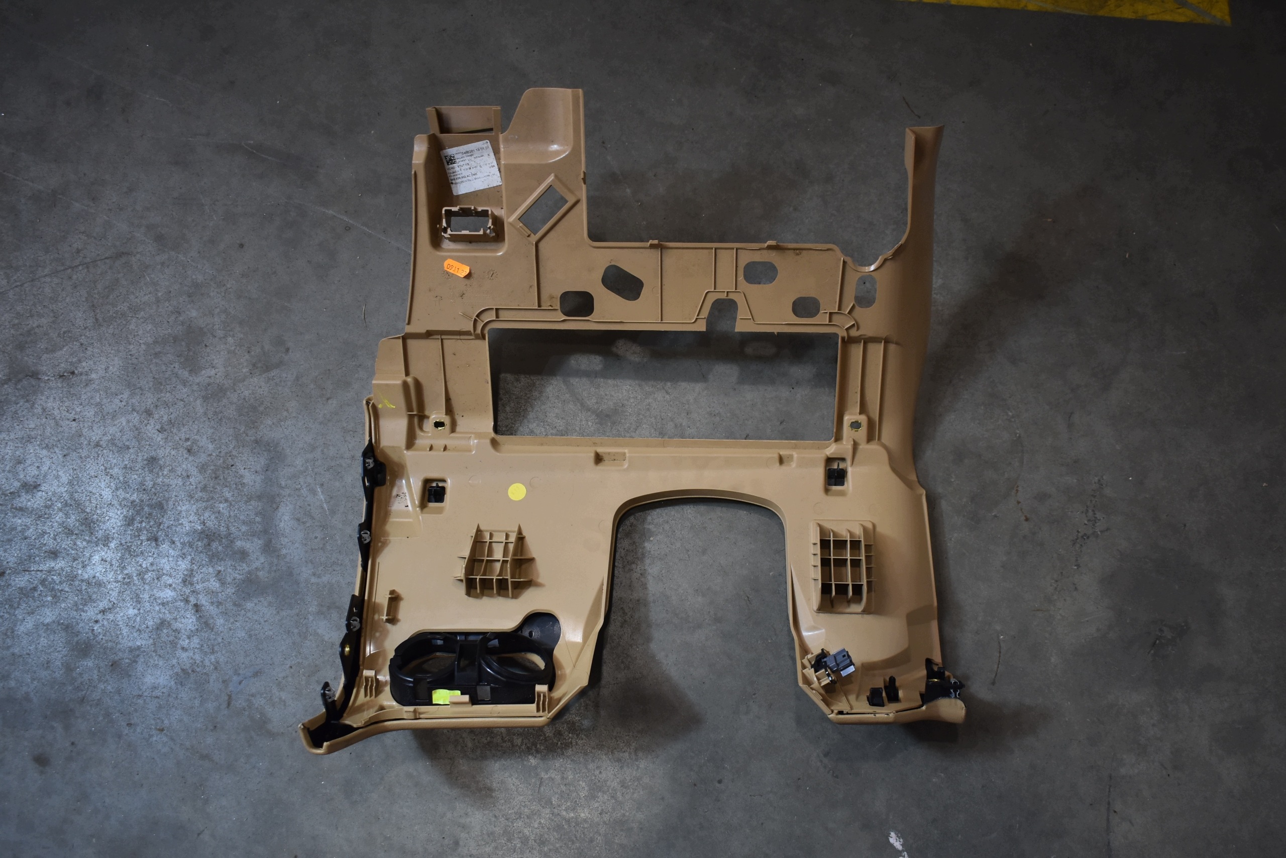 IDEALNA Abdeckung, Hutablage Blende Abdeckung konsole Leder LUXURY BEIGE PORSCHE MACAN 1
