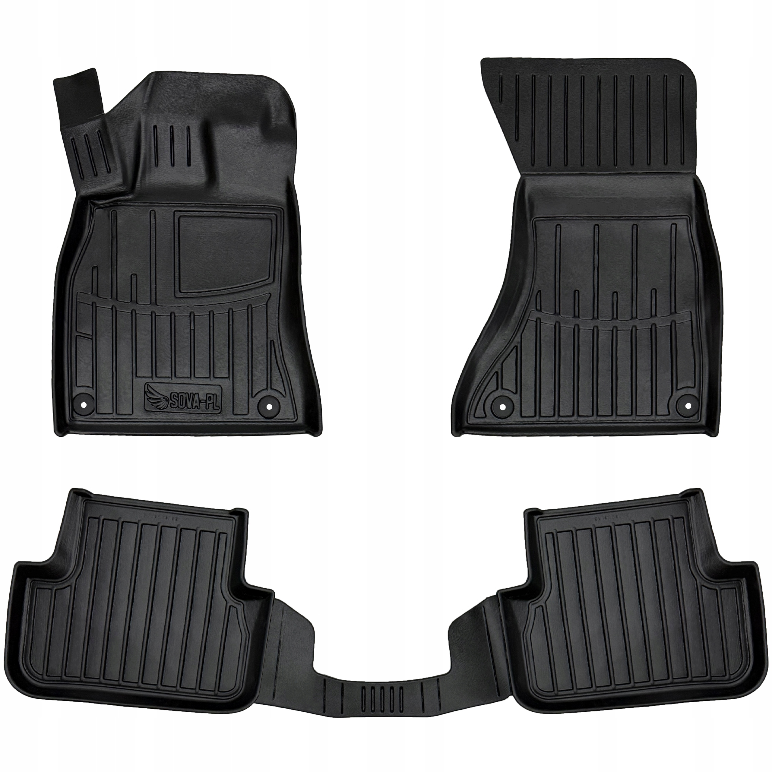 Dywaniki gumowe 3D do Audi A4 B8 (2007-2015) kombi, sedan