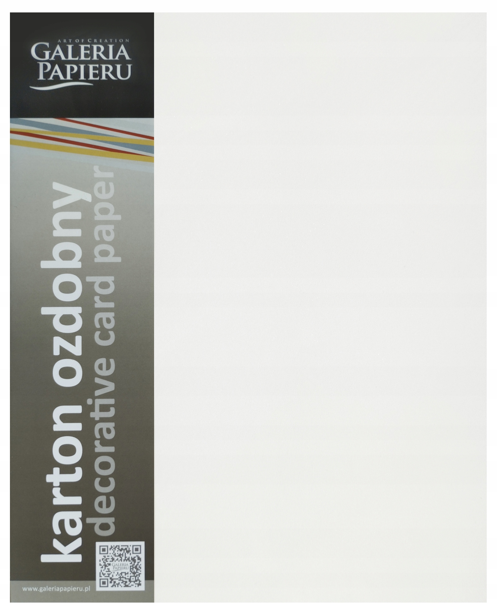 

Kartony ozdobne Iceland diament. biel (20 ark)