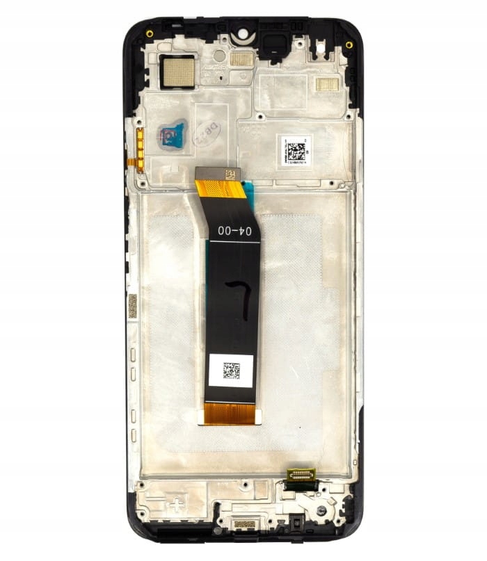 Org LCD displej Xiaomi Poco M4 5G Černý (black/tarnish) S Rámečkem