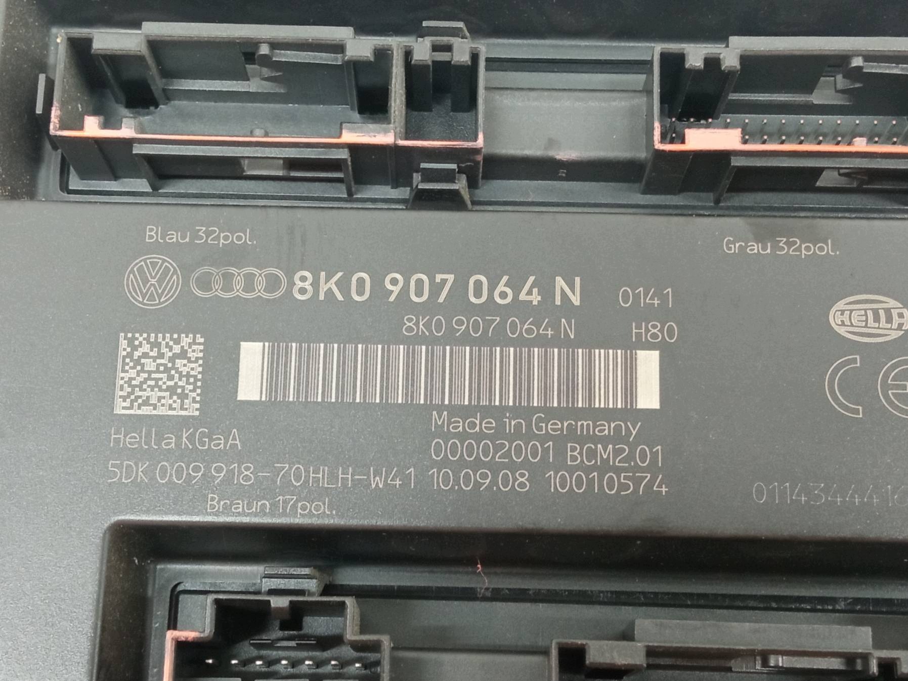 unité commande confort 8K0907064N Audi A4 IV (2008-2015) B8