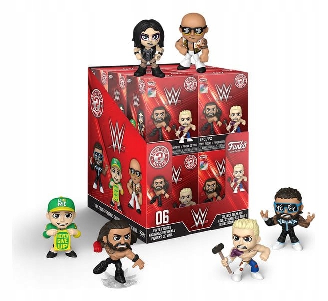 Wwe Mini figurky Pdq displej (12 ks)