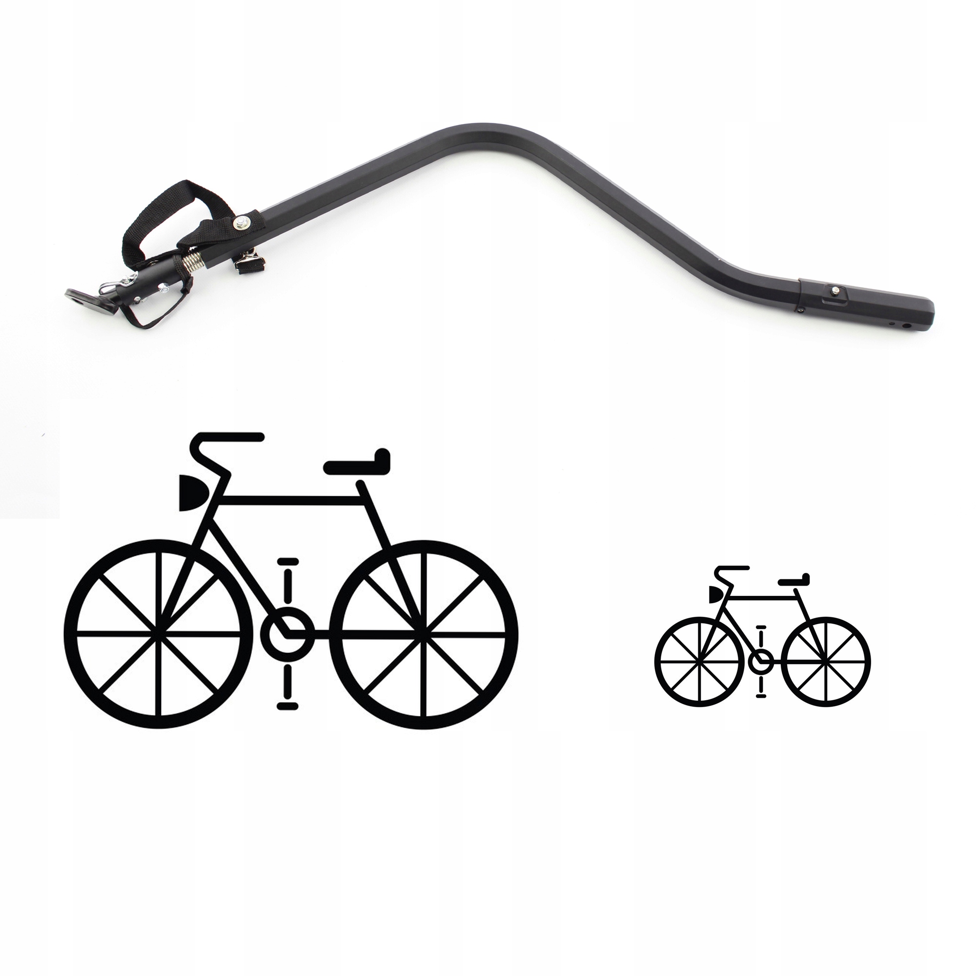 Dyszel Przyczepki Rowerowej XLC Duo +zaczep Roweru