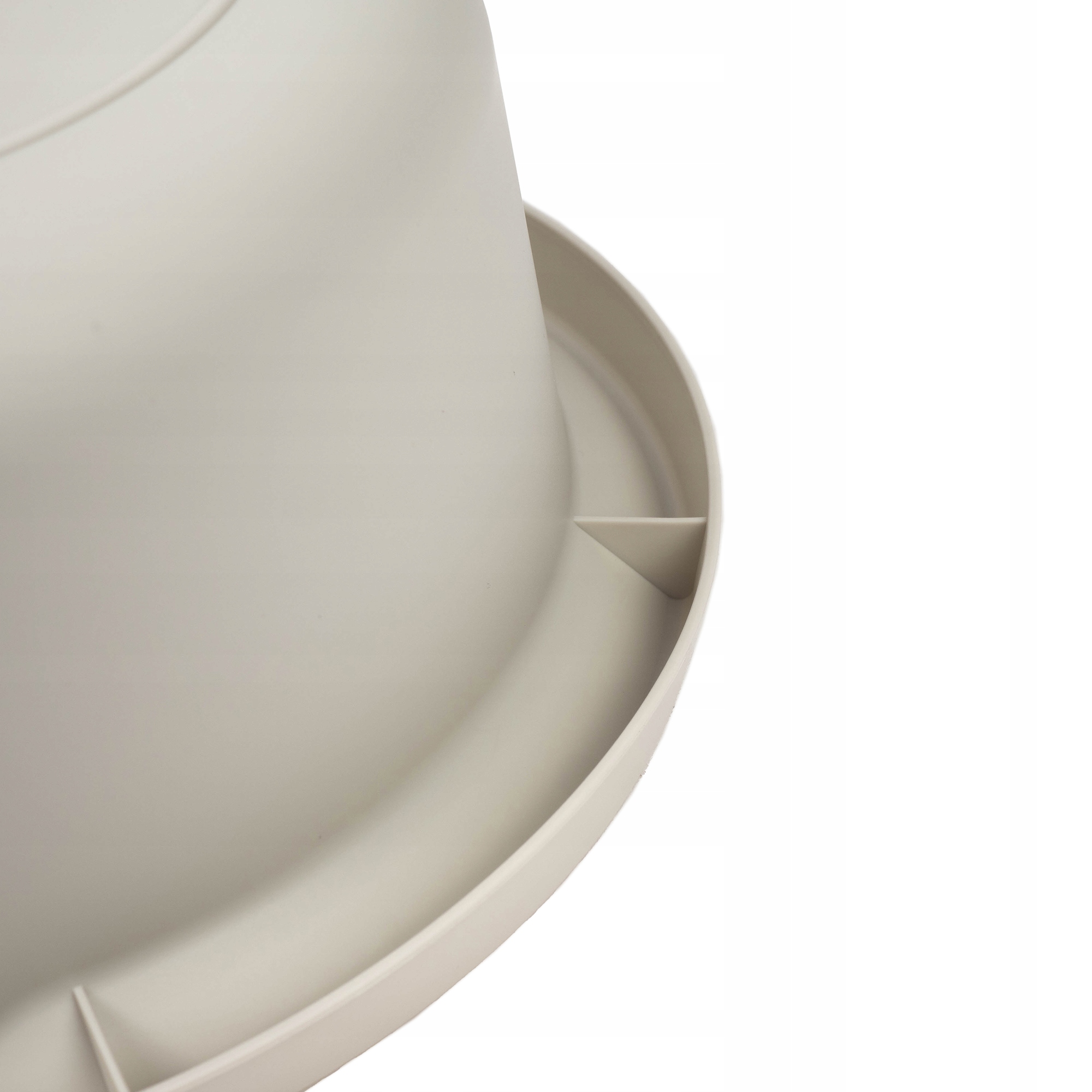 MISKA PLASTIKOWA 20L MIEDNICA OKRĄGŁA BIAŁA Marka Kadax