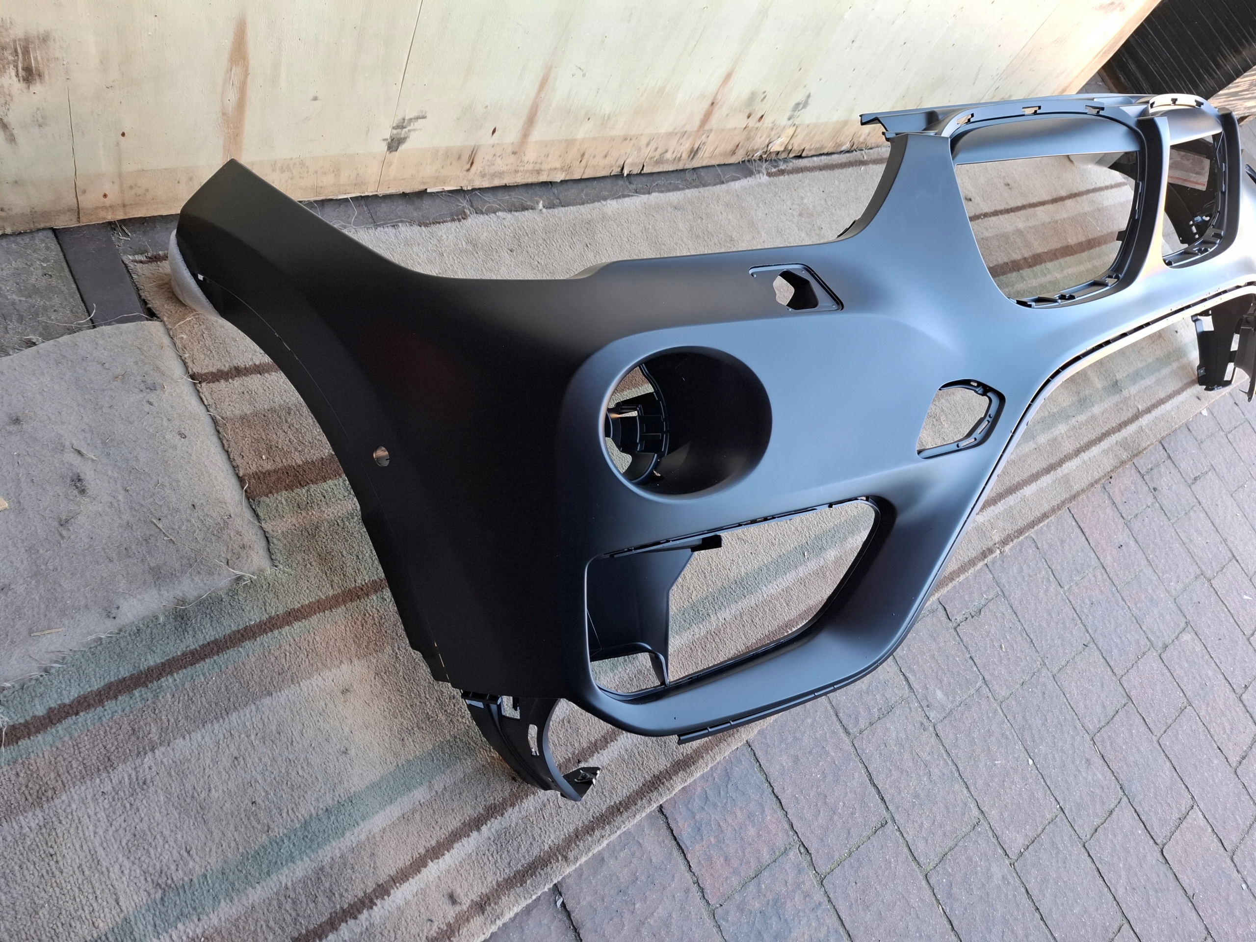 bumper front BMW X1 F48 washers 15-18r
