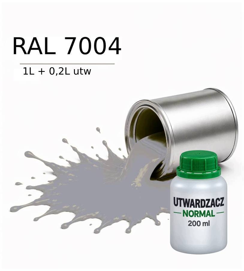 Valspar Ral 7004 Barva Dtm Základní Nátěr Polyuretanová 2K Polomat 1L Tužidlo