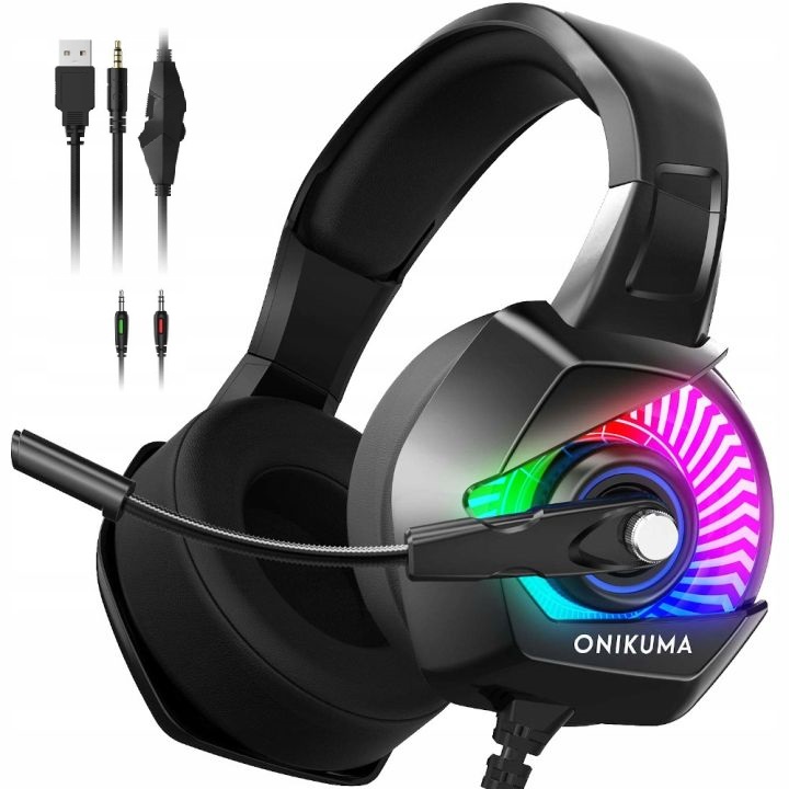 SŁUCHAWKI GAMINGOWE HEADSET GRACZA PC PS4 PS5 XBOX