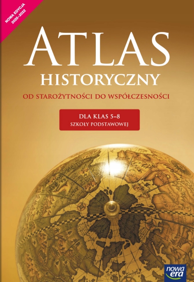 ATLAS HISTORYCZNY SZKOŁA PODSTAWOWA 5-8 Nowa Era