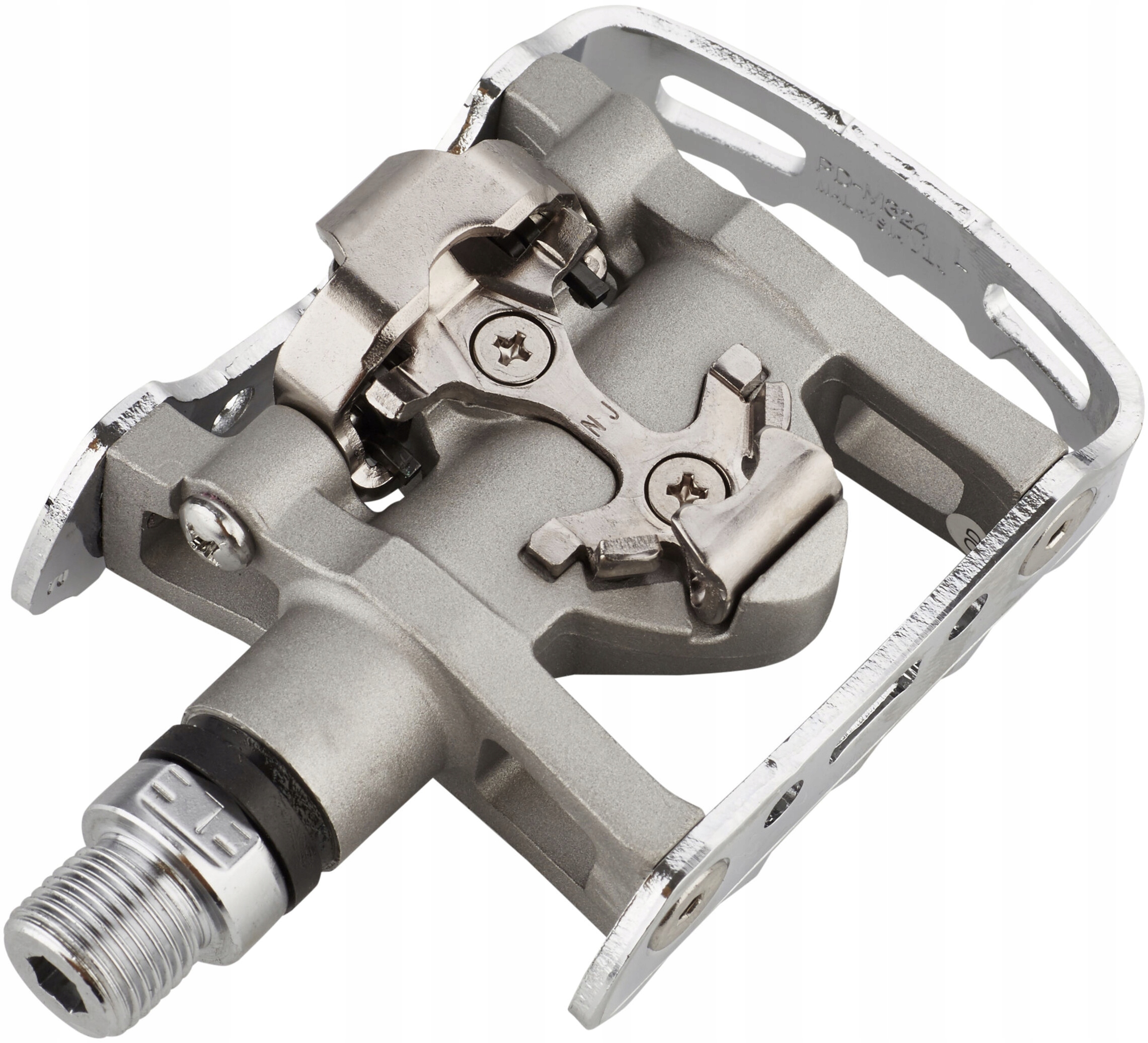 Pedály Shimano Spd PD-M324 Stříbrné bloky