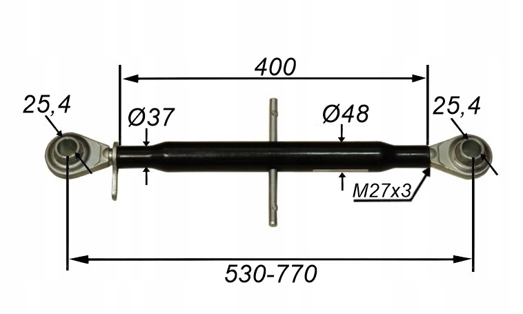 Lacznik centralny Zetor 5211 7211 67455030