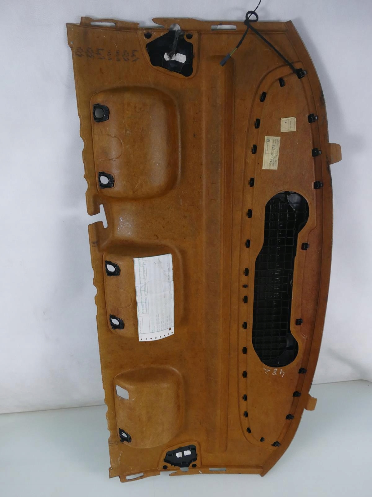 MERCEDES W220 LIFT plato rear part rear boot