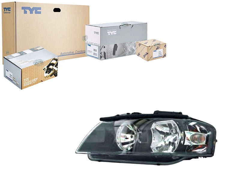 REFLEKTOR LAMPA PRZEDNIA TYC 8P0941003A 8P0941003K