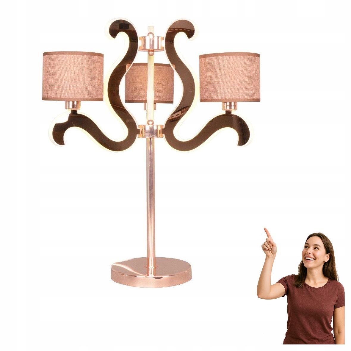 Stolová lampa Ambrosia 3 43-33925 Candellux