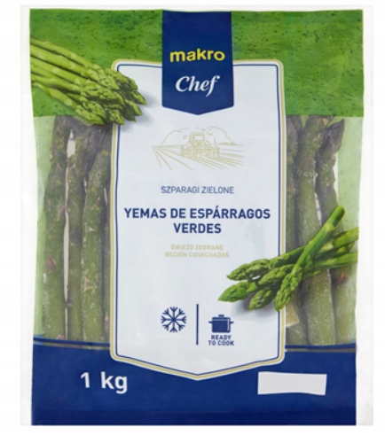 Levně Metro Chef Zelený chřest 1 kg zmrazená zdravá zelenina pro domácí gastronomii