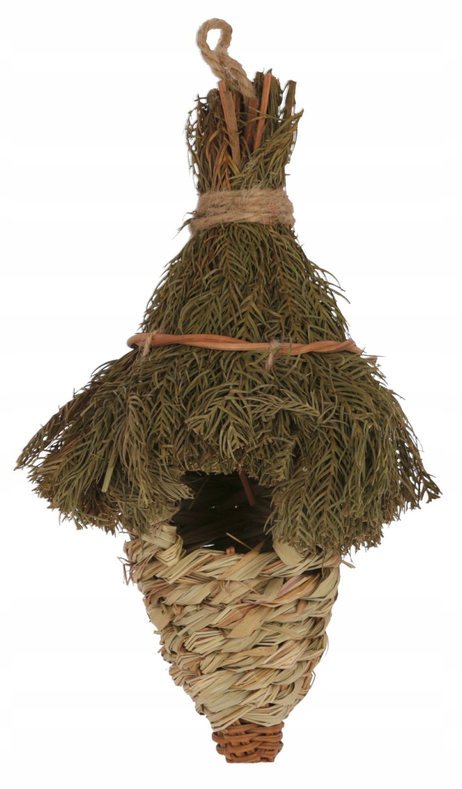 Kerbl Závěsné hnízdo pro ptáky z trávy, 27 cm x Ø 12 cm
