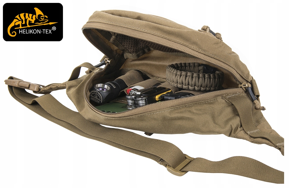 NERKA SASZETKA TORBA BIODROWA BANDICOOT HELIKON TURYSTYCZNA Czarna Cechy dodatkowe brak