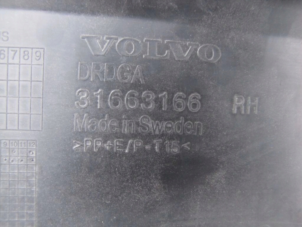 VOLVO V60 CC II - lišta nárazníku záď levá pravá