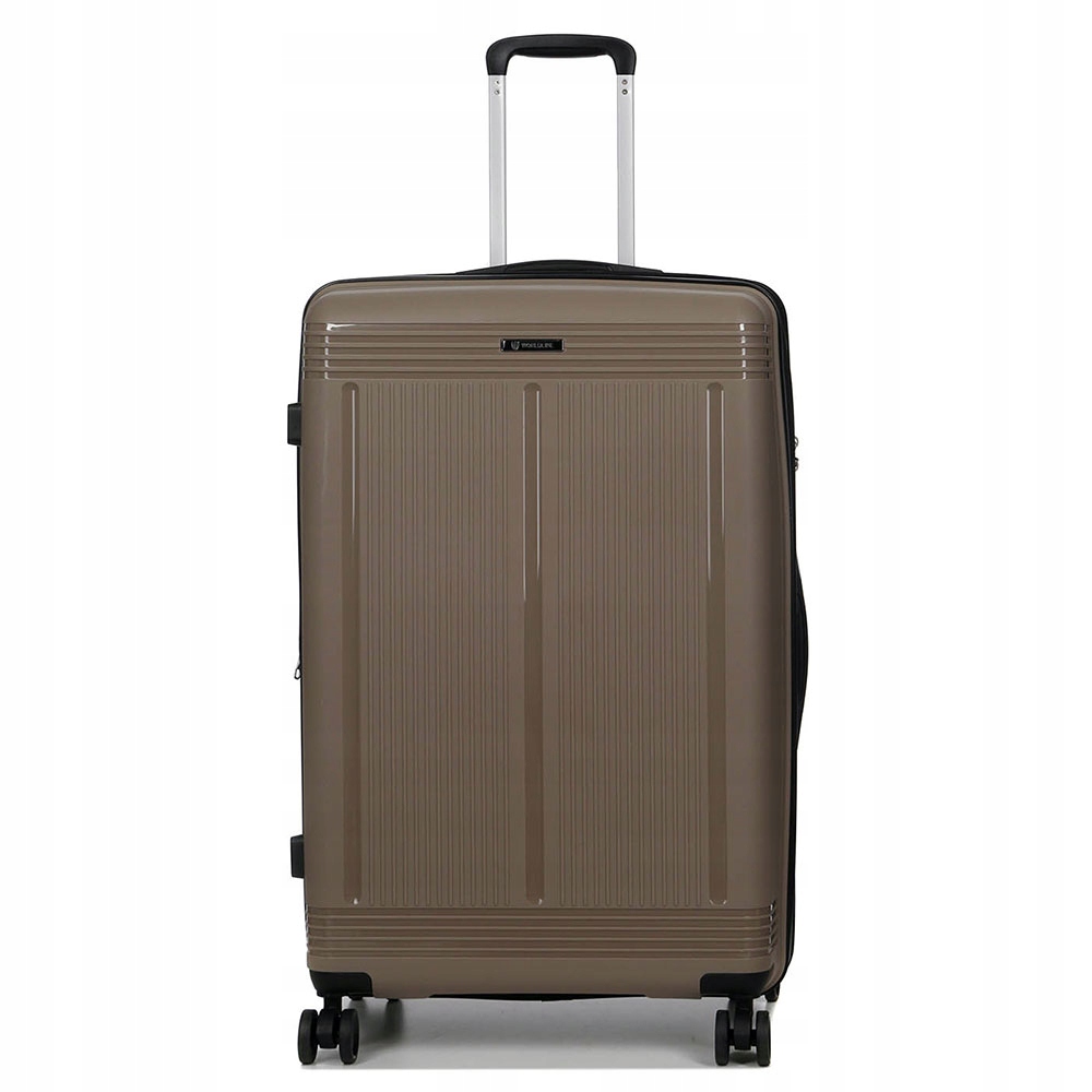 Walizka podróżna duża na kółkach z poszerzeniem polipropylen Tsa 100l