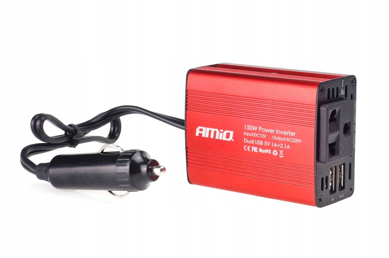 Przetwornica napięcia samochodowa 12V 230V 300W