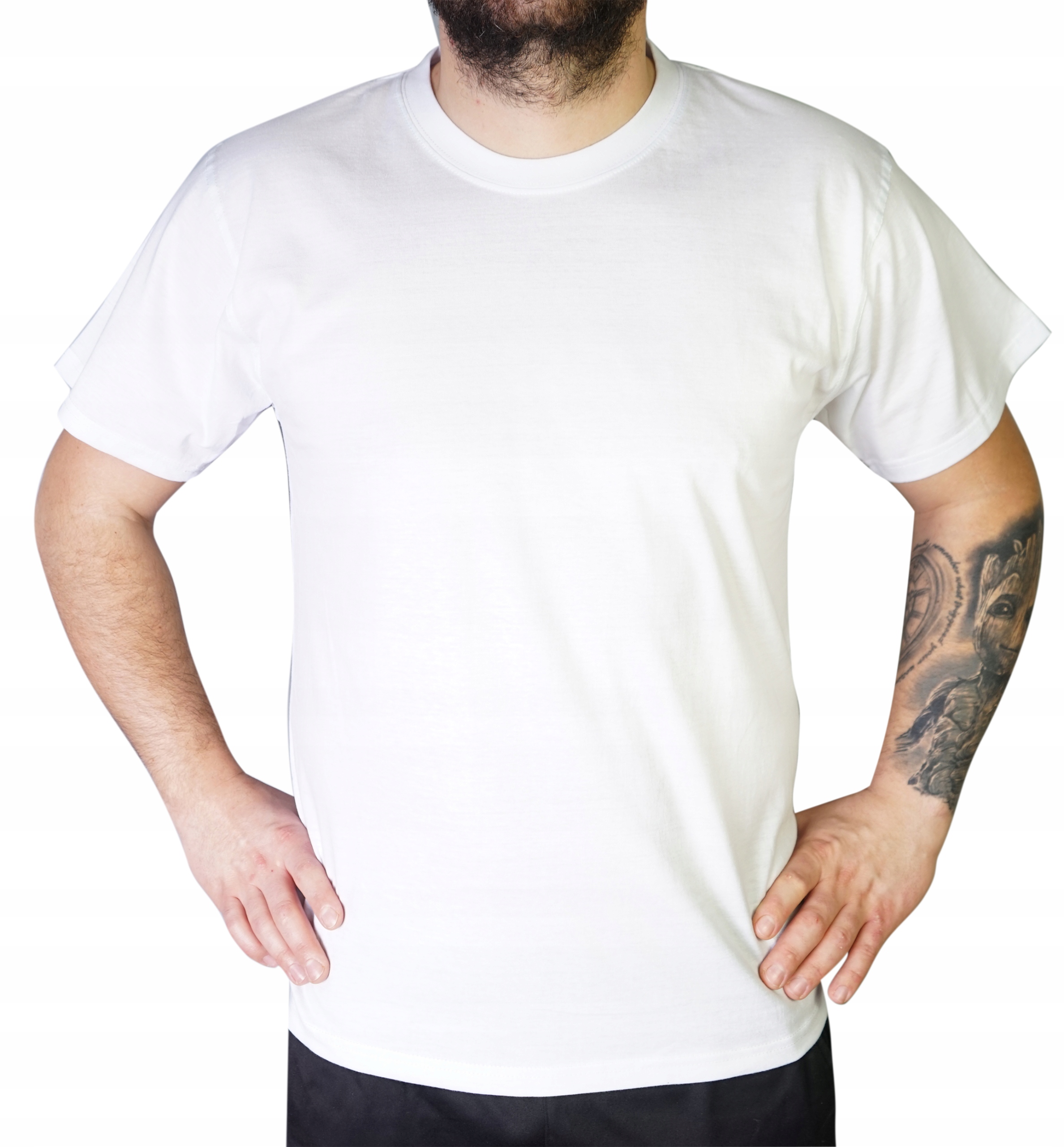 

Koszulka Męska T-shirt 100% Bawełna Roz. 3XL