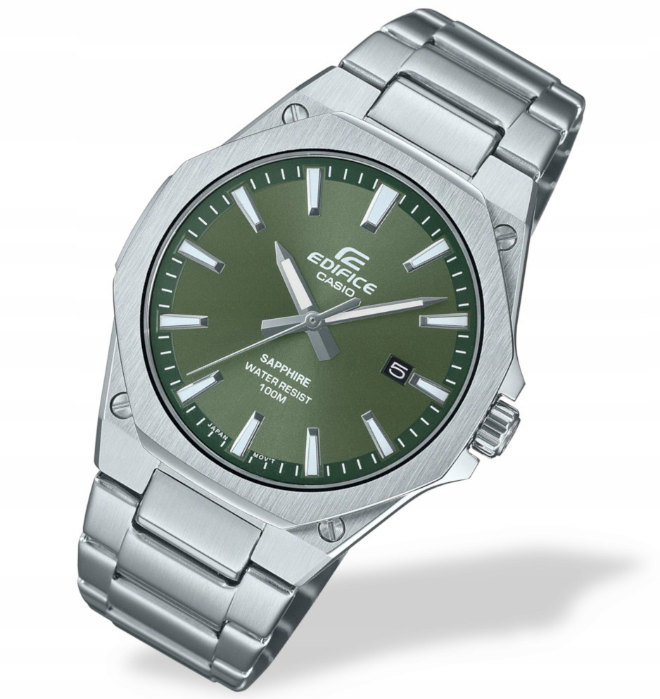 Klasické pánské hodinky Casio Edifice EFR-S108D Safír WR100M +Box Gravírování