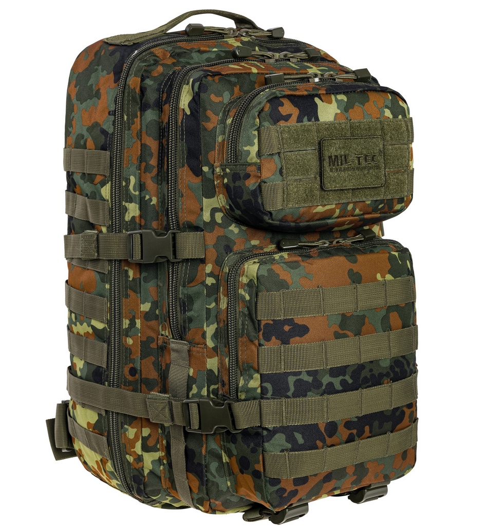 Mil-Tec Plecak Taktyczny Wojskowy 36L Flecktarn
