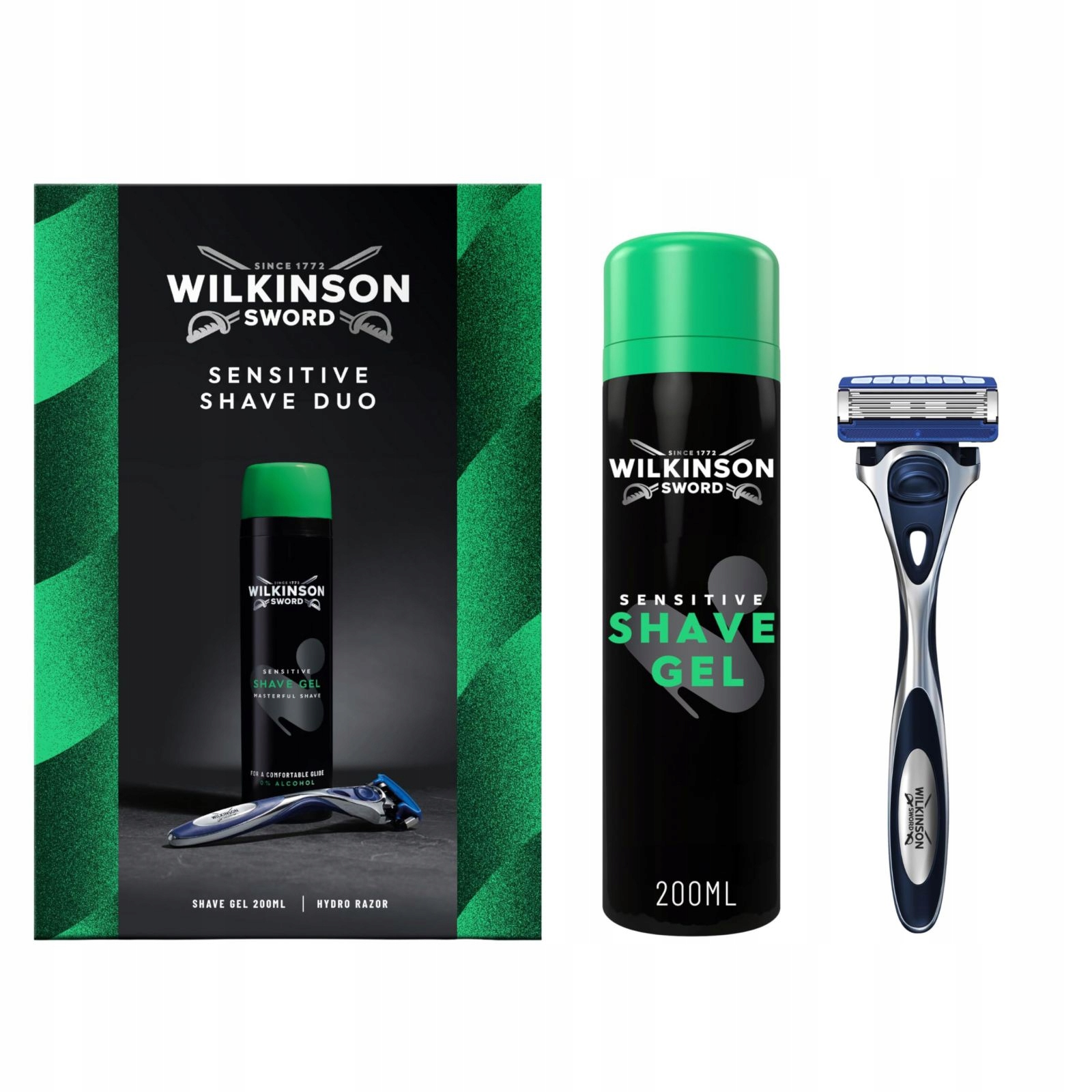 Dárková Sada Na Holení Pro Citlivou Pleť Sensitive Shave Duo