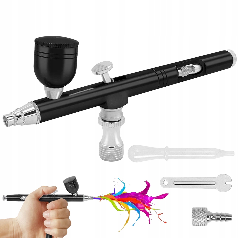 Airbrush S Jehlovou Tryskou 0,3 MM Na Zdobení Nehtů