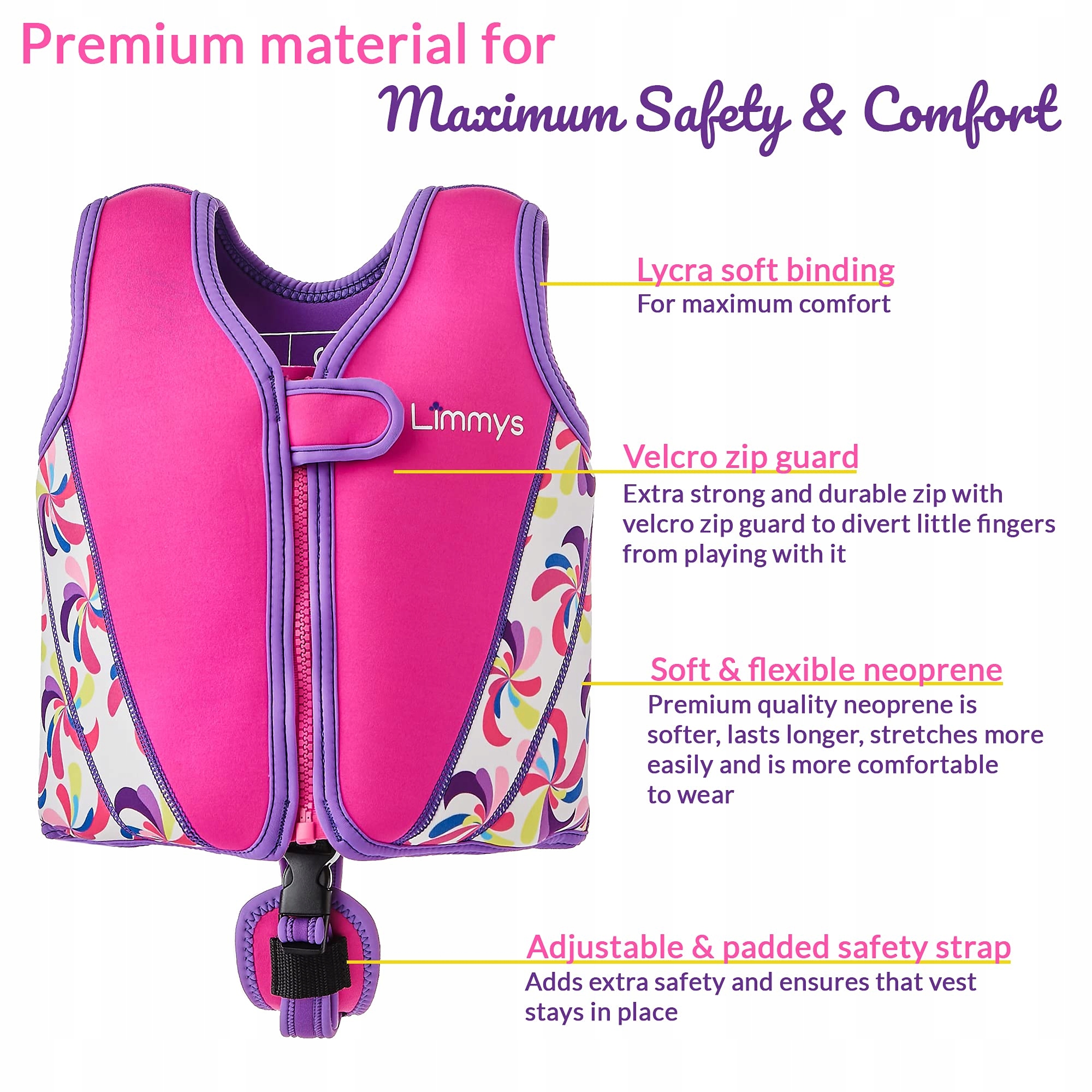 Kamizelka Limmys Swim Vests r. M do 50 kg