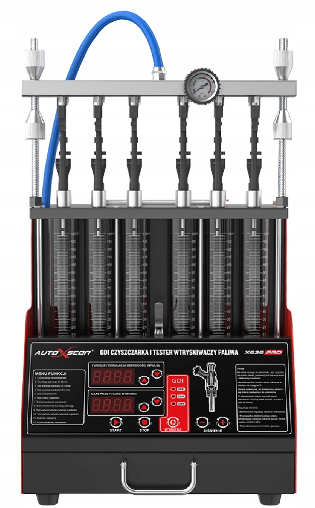 TESTER DO CZYSZCZENIA WTRYSKIWACZY GDI X636Pro Marka AutoXscan