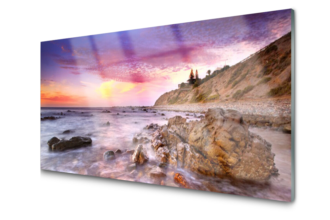 

Panel szklany dekoracyjny Morze Płytka 100x50