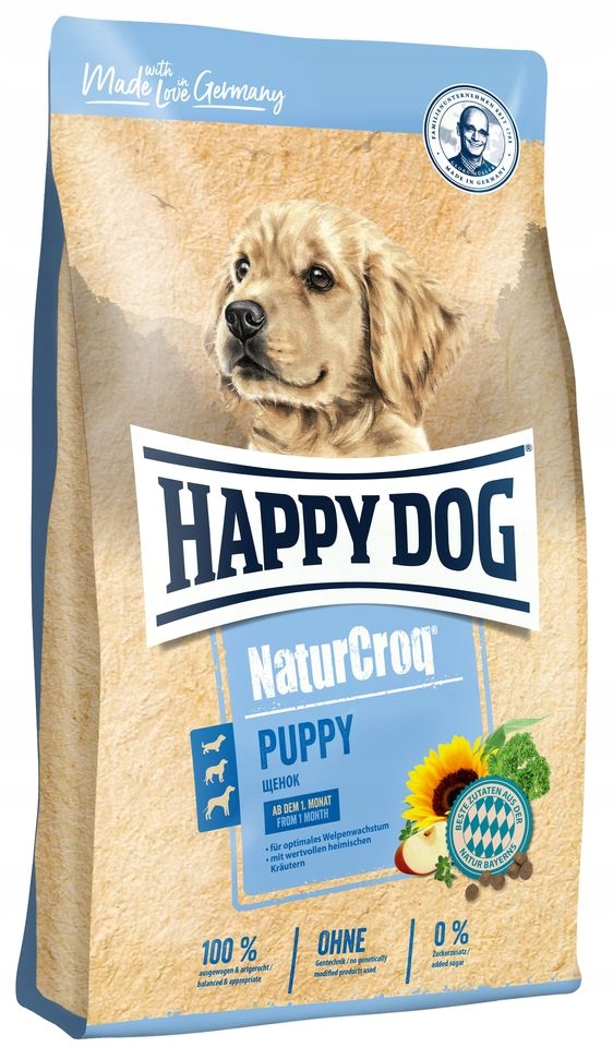 Happy Dog NaturCroq štěňata suché krmivo pro psa 15 kg