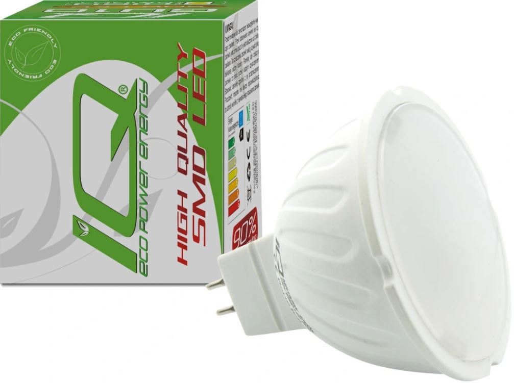 

Żarówka MR16 Led 6W 230V Halogen barwa zimna