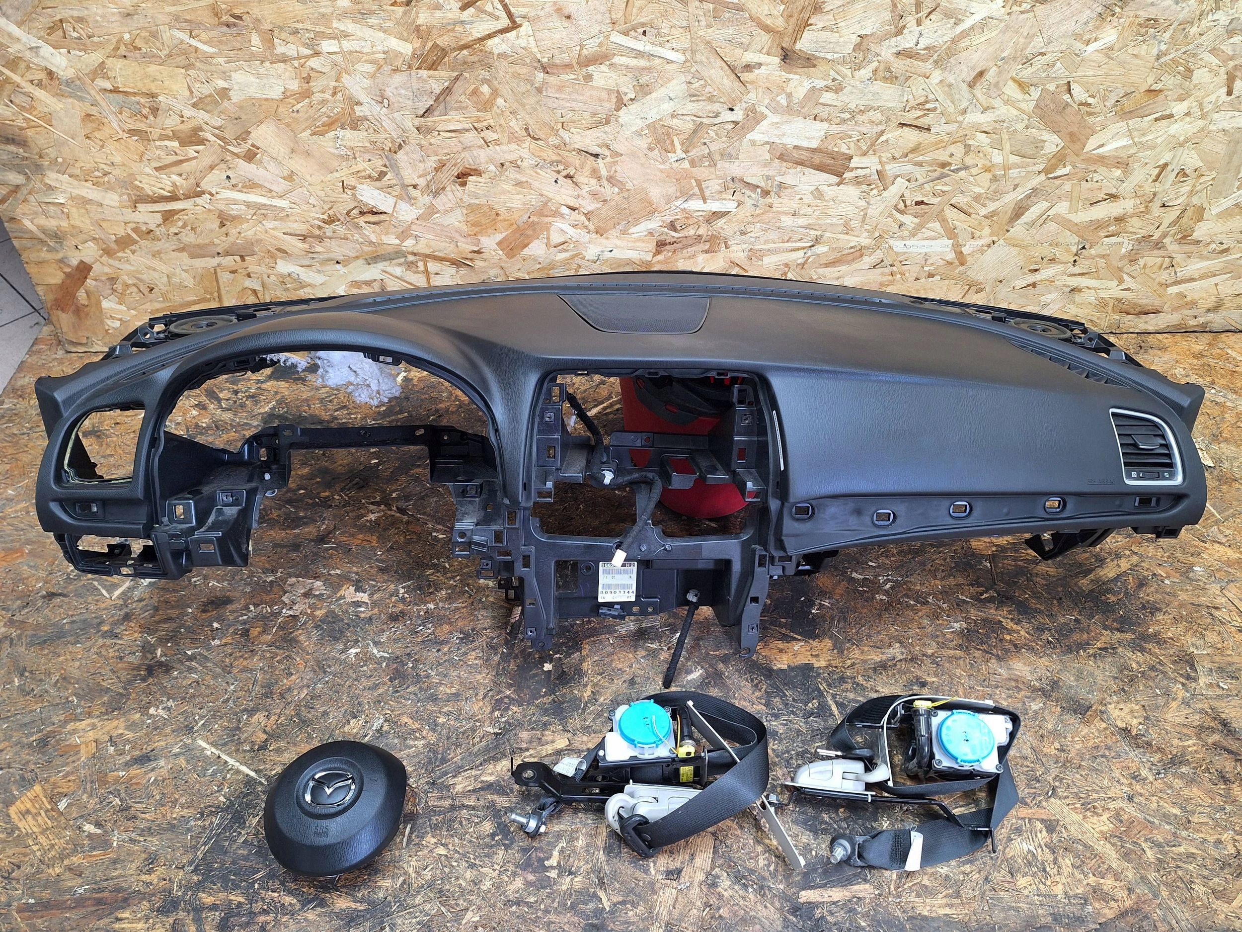 dashboard console airbag MAZDA 6 GJ 12-15 original